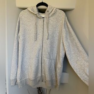 Goodfellow & co. /Target heathered grey zip up